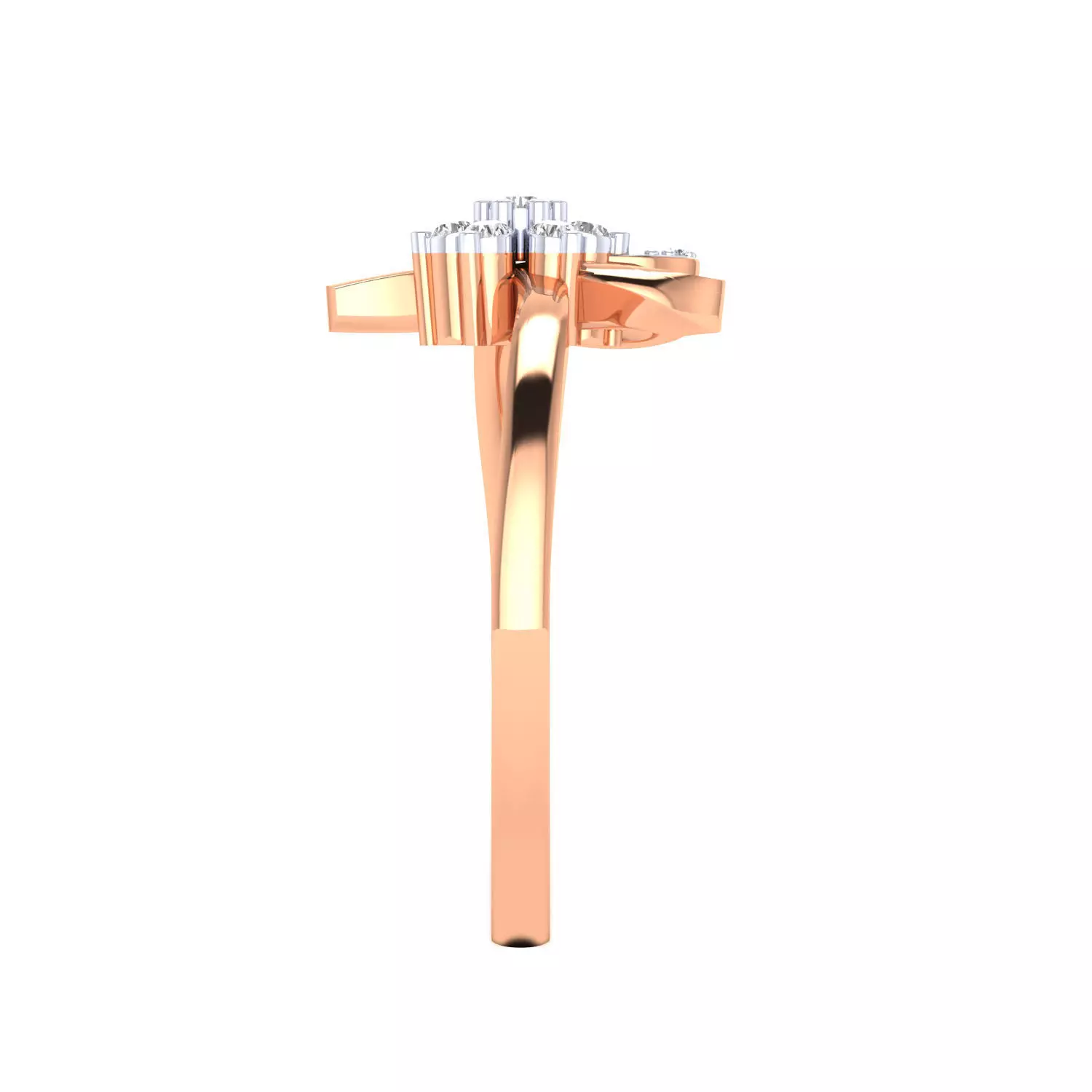 Women Ring Render 3dm STL MTL SLC JCD OBJ FBX Details 3D print model_6