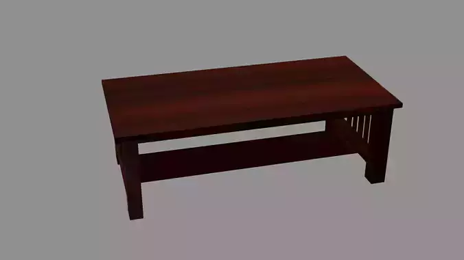 modern wooden table