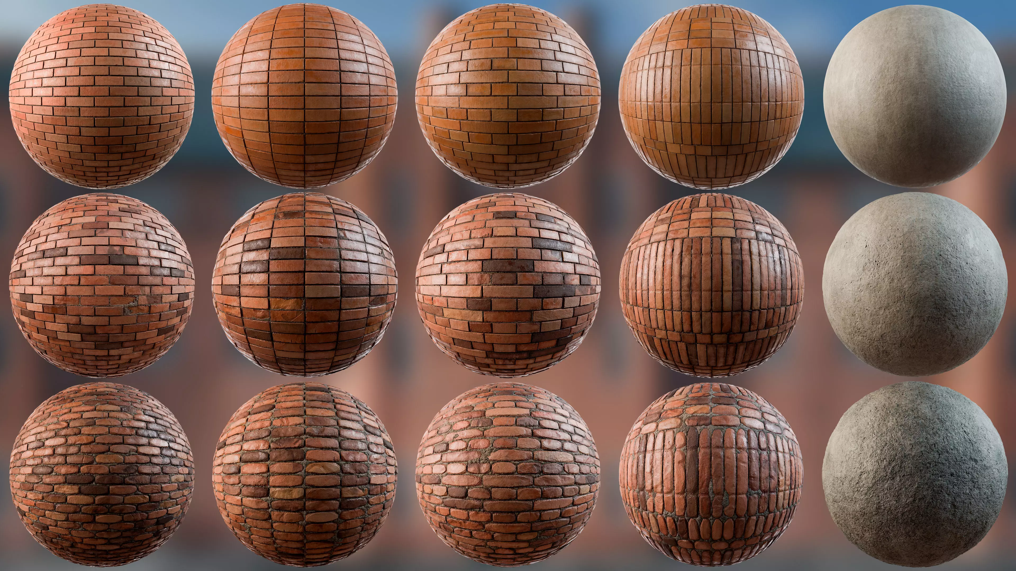 Bricks Walls - 4K Textures Game Ready pack Texture_2