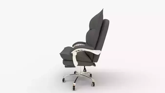 BOWTHY Office Chair with Foot Rest 3D model 6
