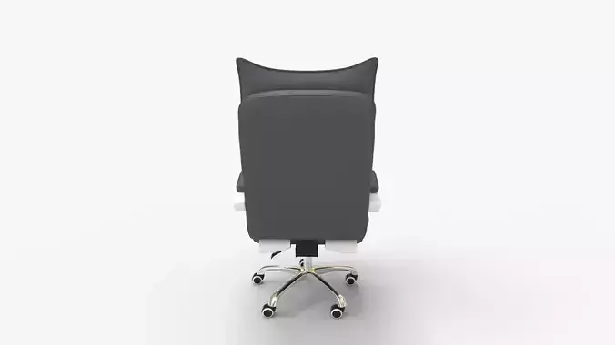 BOWTHY Office Chair with Foot Rest 3D model 4