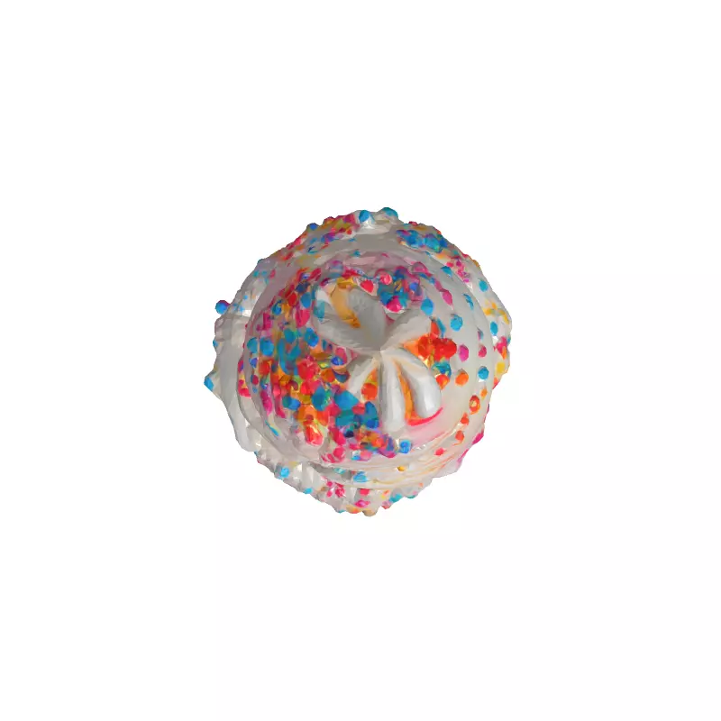 Realistic Ice Cream Cone 3D Model Low-poly 3D model_8