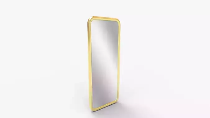 Capital Rectangle Mirror Golden