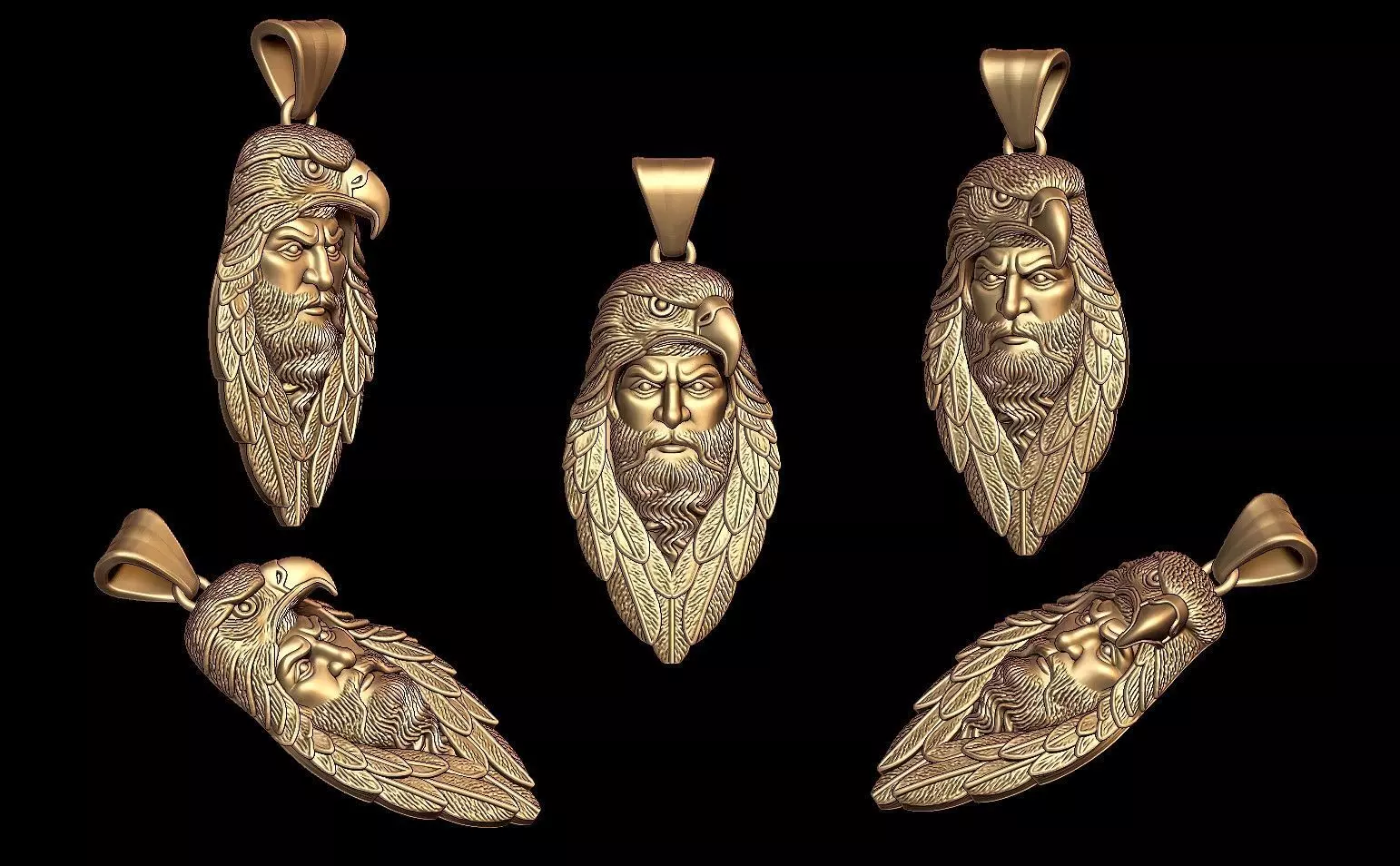 Eagle Man 3D print model