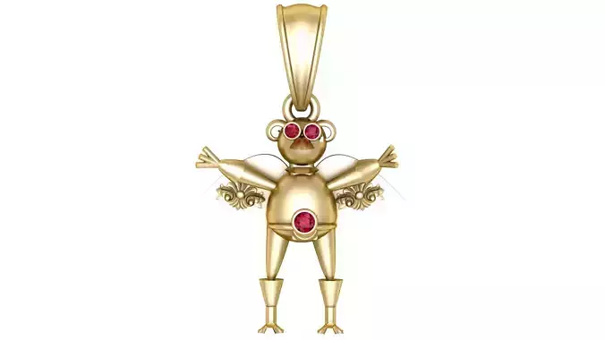 chopard clown necklace