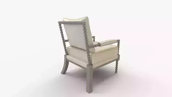 Chelle Armchair 3D model 3