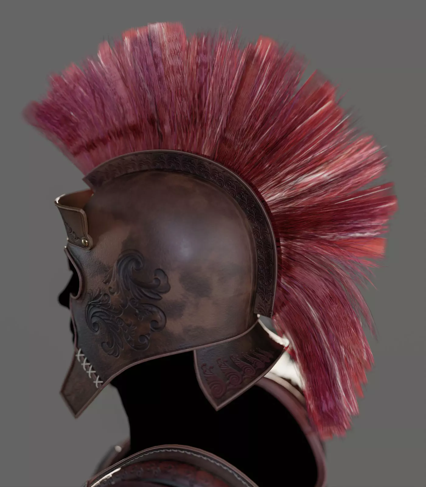 Armor Set Low-poly 3d Model Low-poly 3D model_7