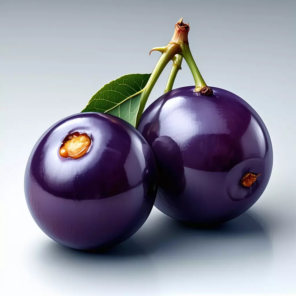 Realistic Jabuticaba Fruit 3D Model Low-poly 3D model_0