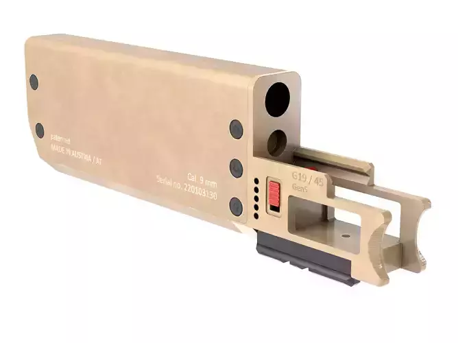 Fischer Development Suppressor FDE for Glock 19 Gen5