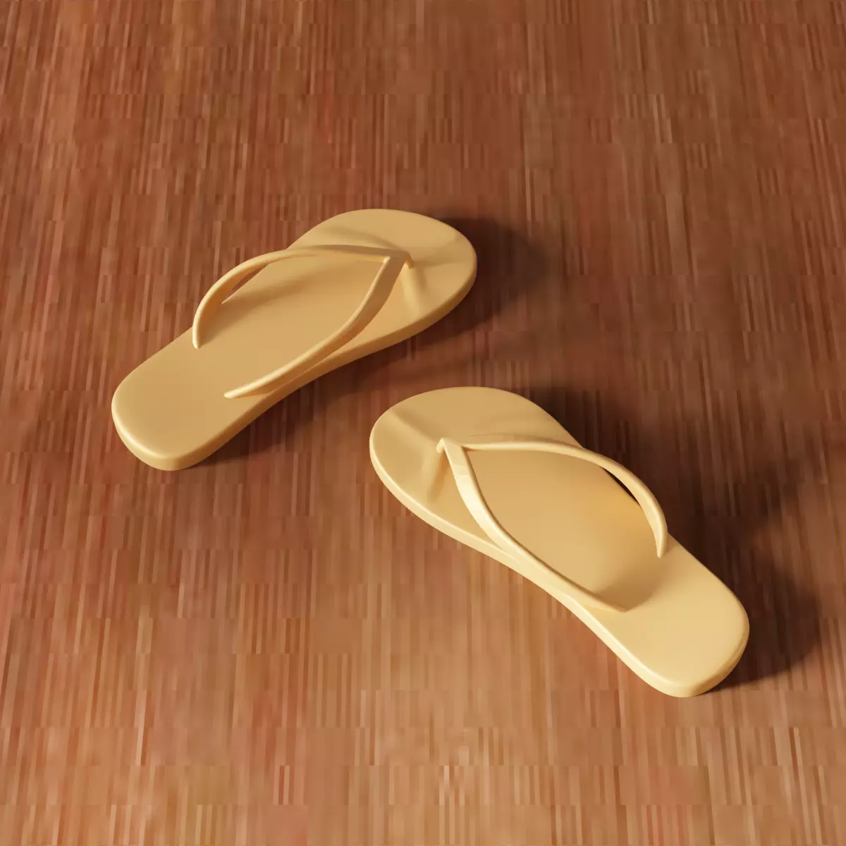 Miniature Sea Slippers - 370 3D print model_1