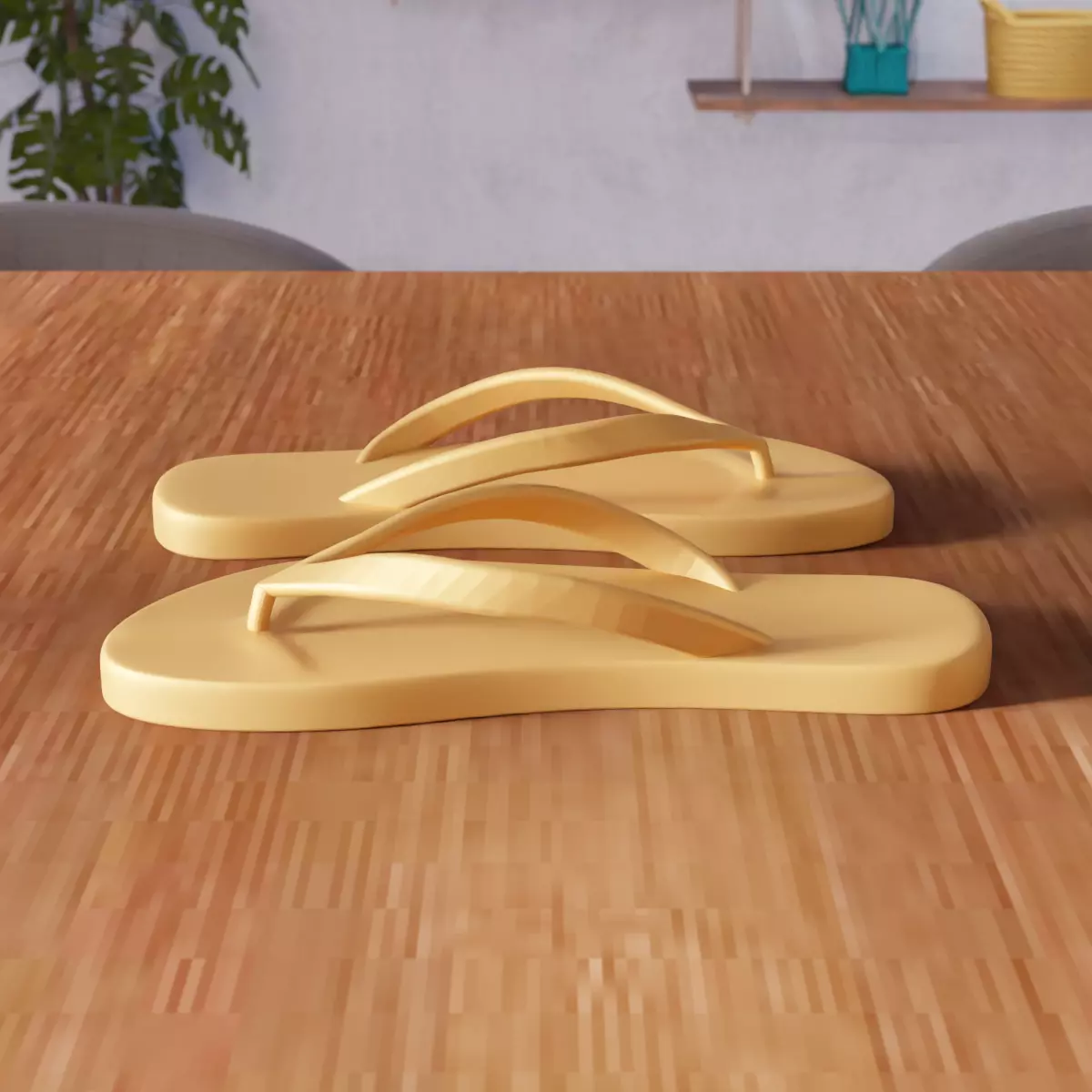 Miniature Sea Slippers - 370 3D print model_6