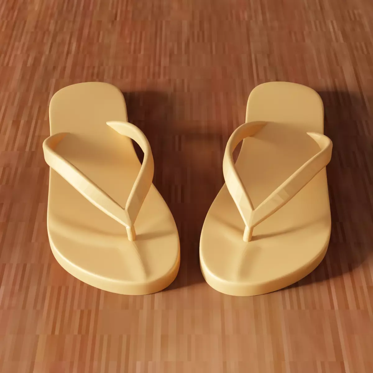 Miniature Sea Slippers - 370 3D print model_0