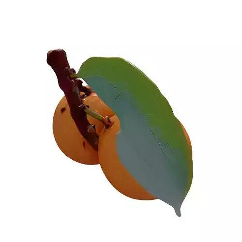 Realistic Lychee Fruit 3D Model Low-poly 3D model 7