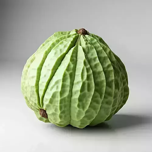 Realistic Cherimoya 3D Model Low-poly 3D model