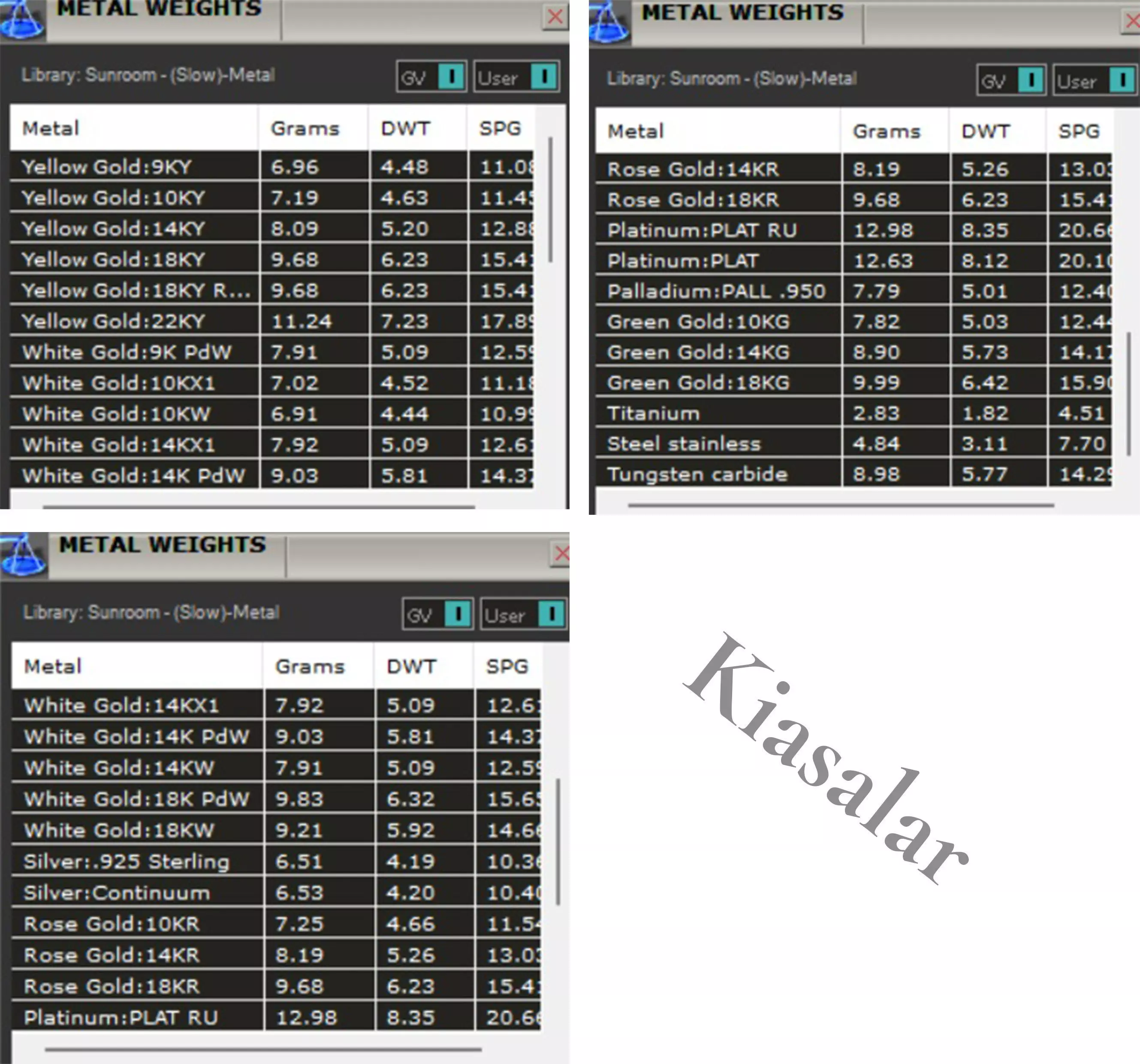 Colored Gemstone Ring- Heavy and Light Versions 3D print model_10