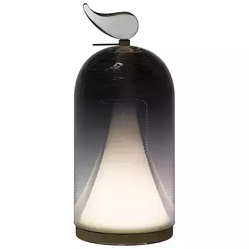 Contemporary Glass Table Lamp Low-poly 3D model Contemporary Glass Table Lamp Low-poly 3D model