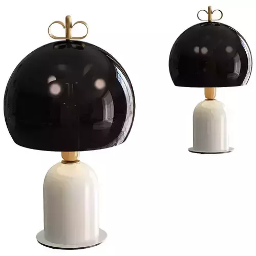 Bon Ton Designer Table Lamp Low-poly 3D model