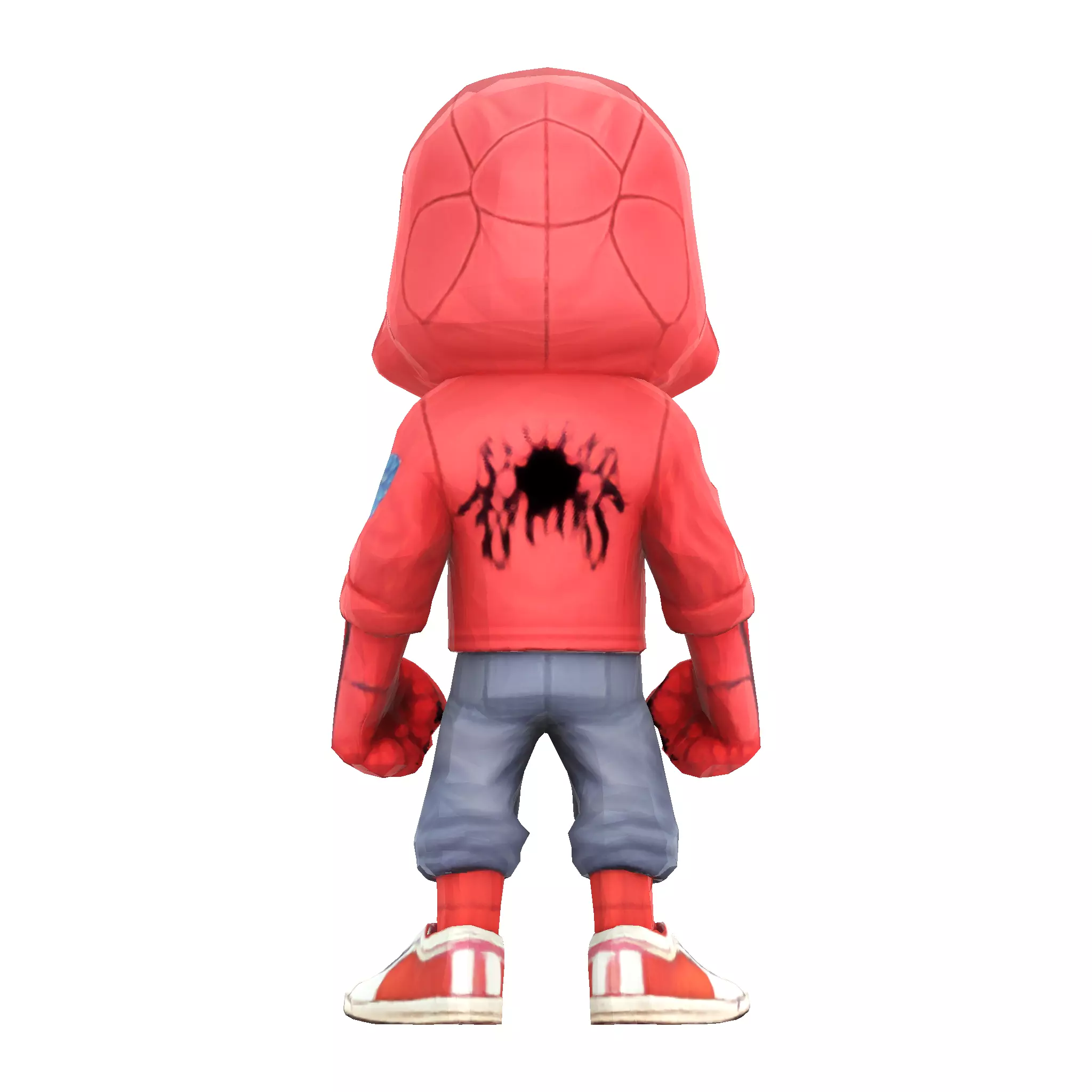 Spiderman Kid Stylized 3D Figurine Model for Print 3D print model_19
