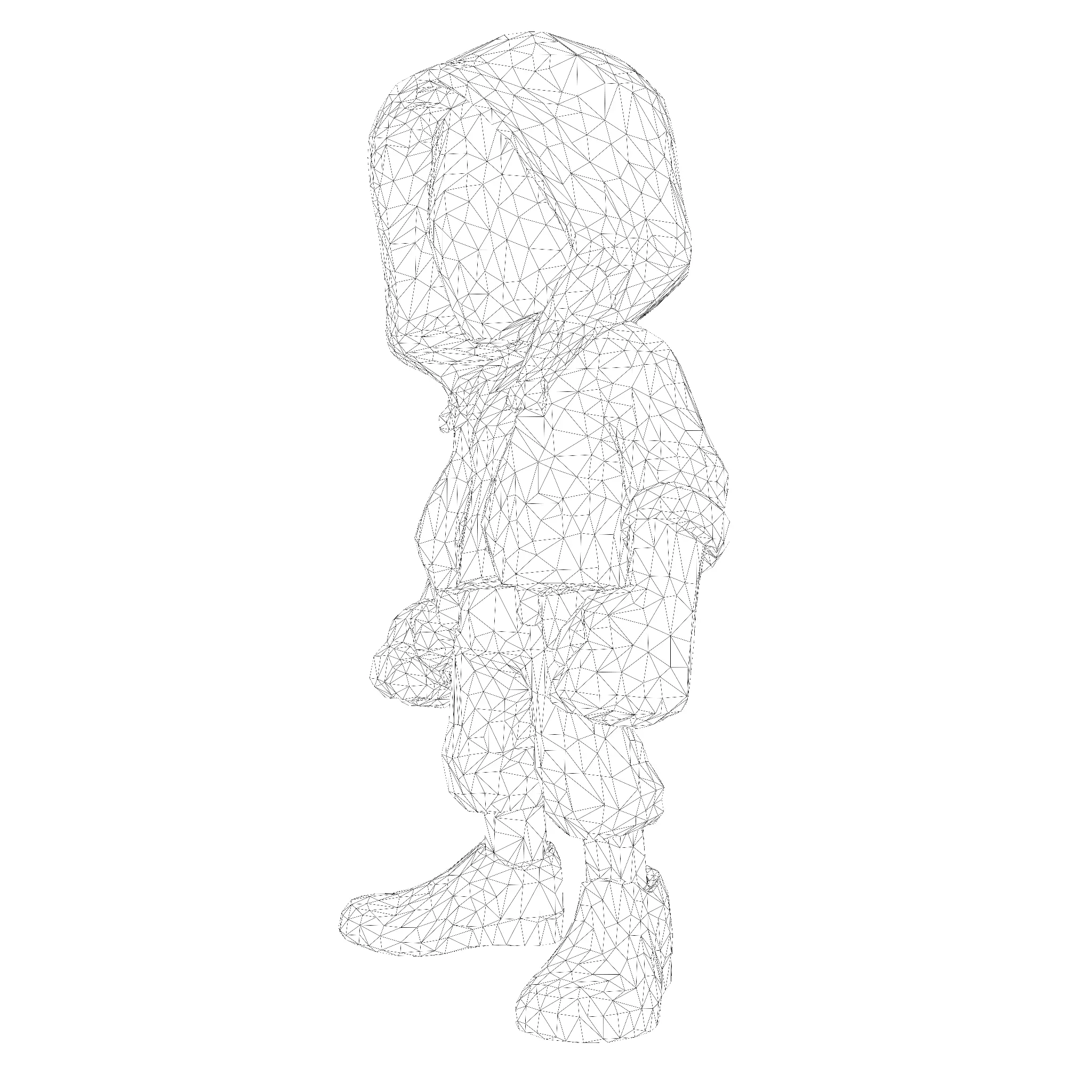 Spiderman Kid Stylized 3D Figurine Model for Print 3D print model_22