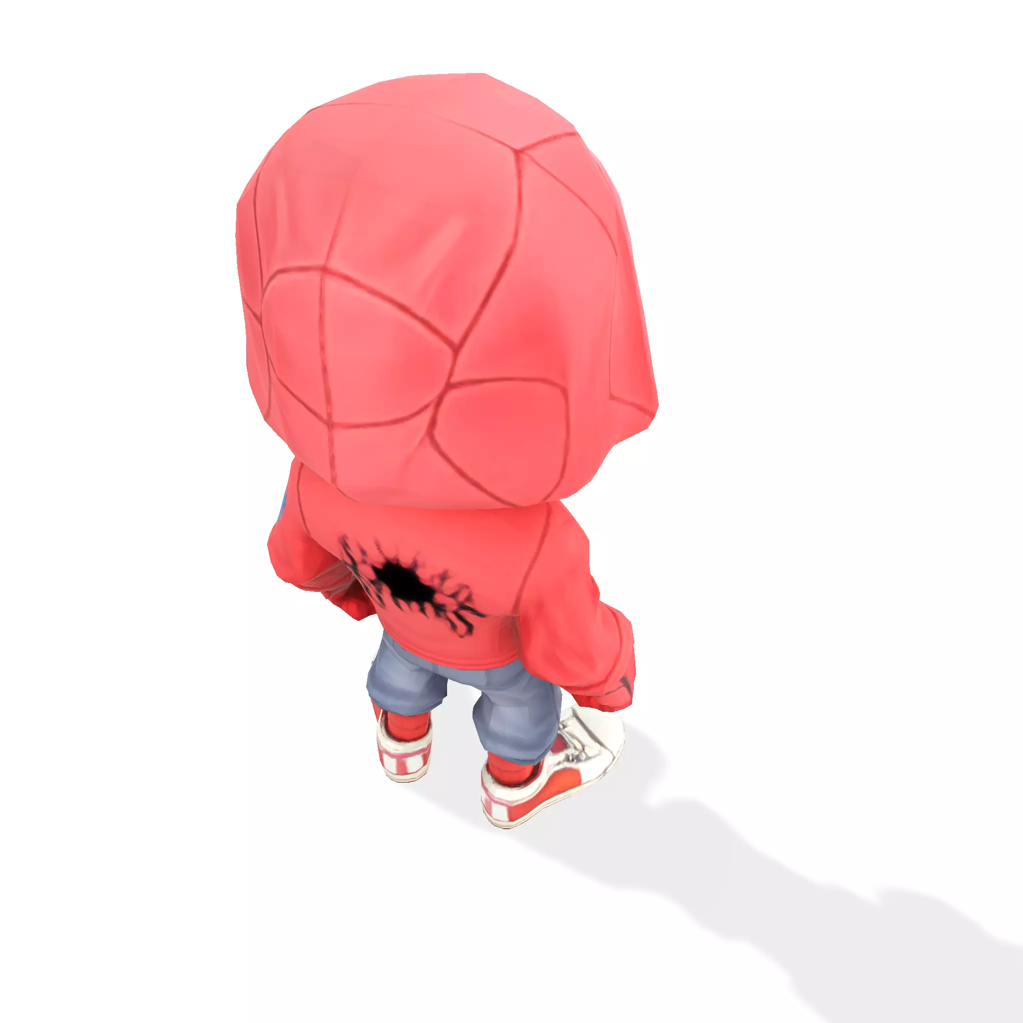 Spiderman Kid Stylized 3D Figurine Model for Print 3D print model_14