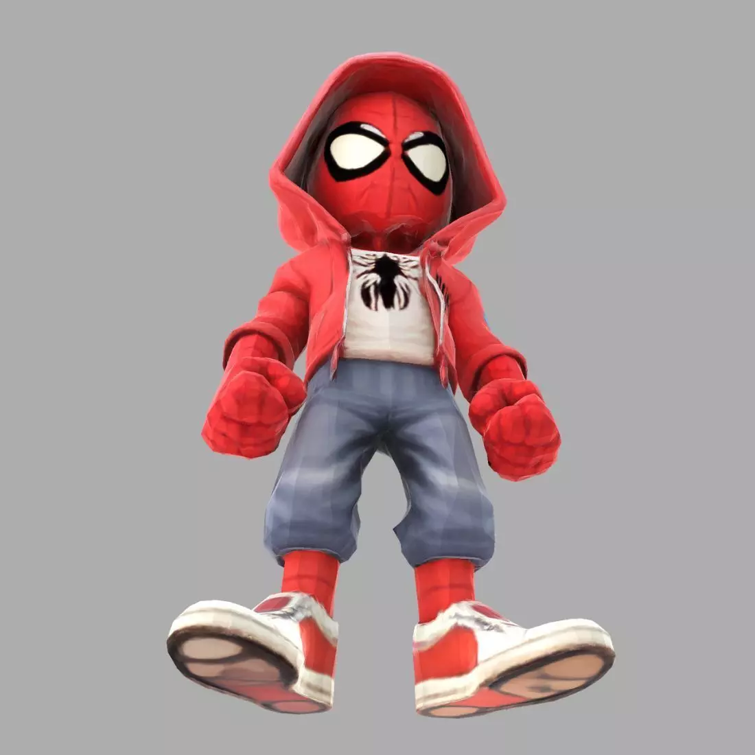 Spiderman Kid Stylized 3D Figurine Model for Print 3D print model_2