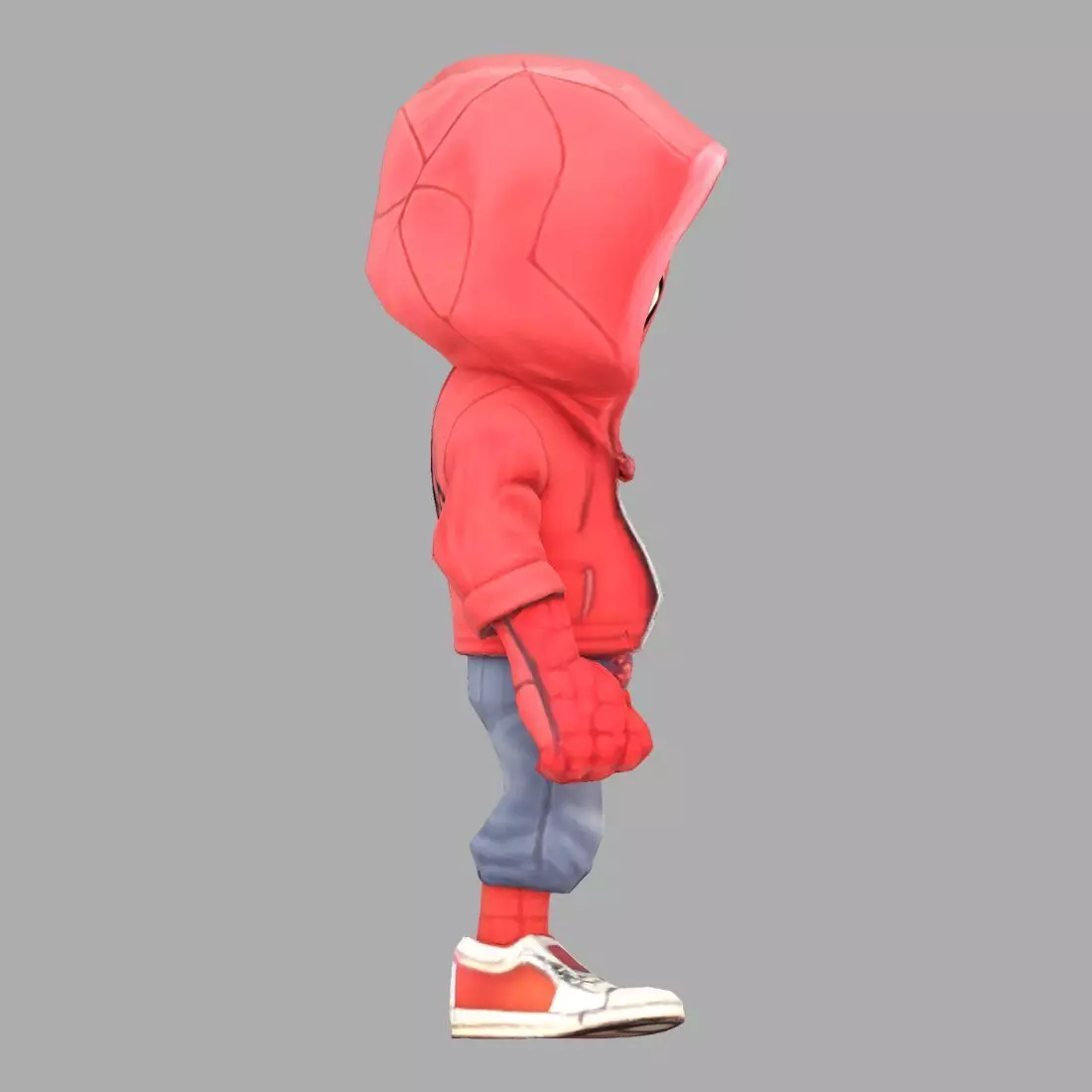Spiderman Kid Stylized 3D Figurine Model for Print 3D print model_9