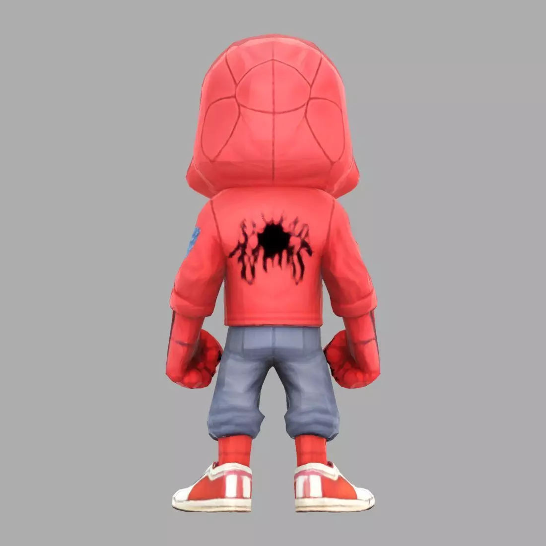 Spiderman Kid Stylized 3D Figurine Model for Print 3D print model_10