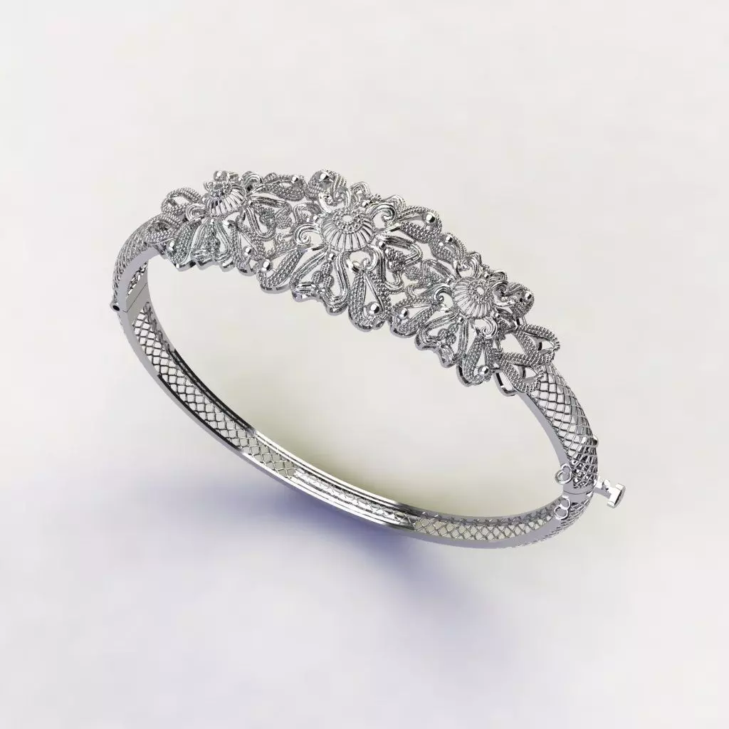 Bracelets 3D print model_1