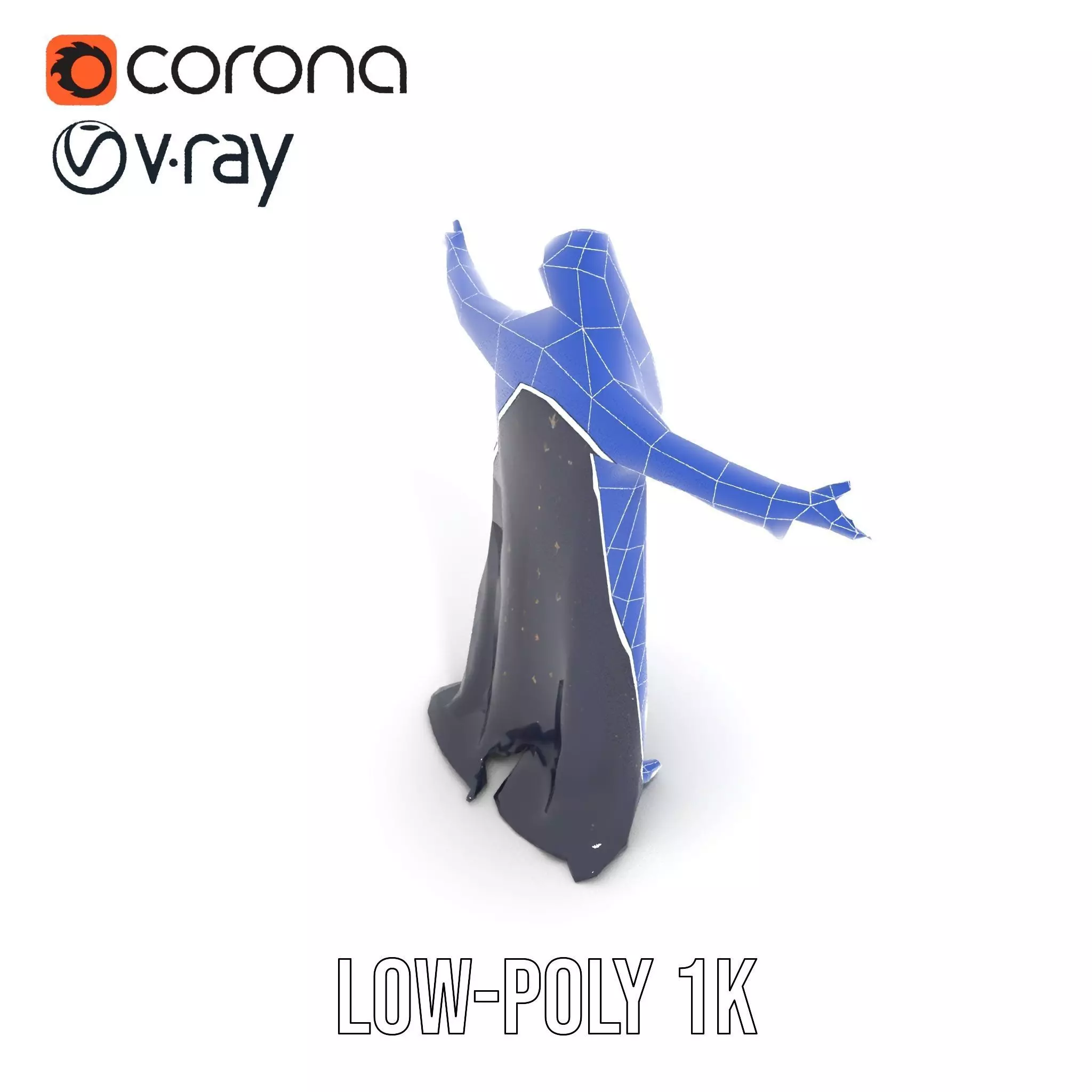 Wizard Sorcerer model pack Low-poly 3D model_20