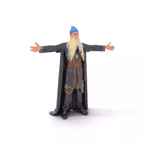 Wizard Sorcerer model pack Low-poly 3D model