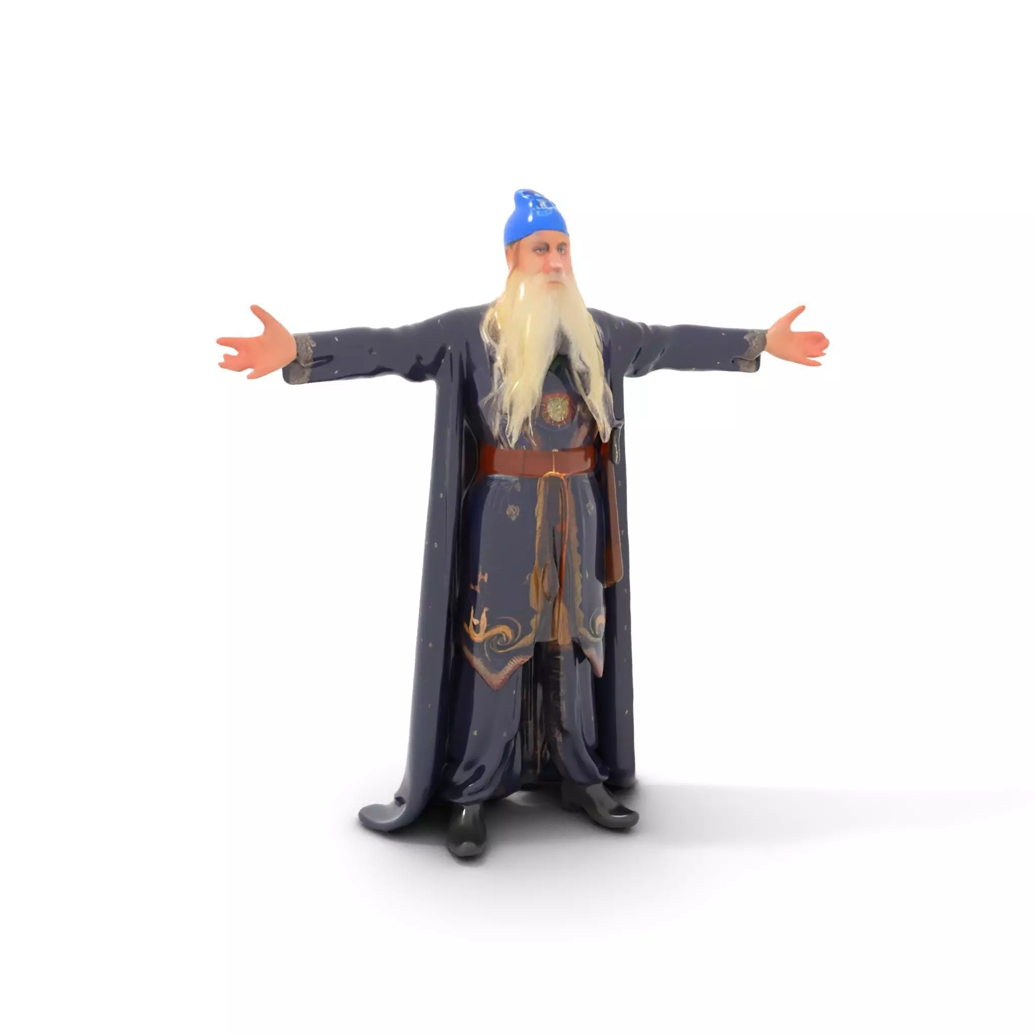 Wizard Sorcerer model pack Low-poly 3D model_0