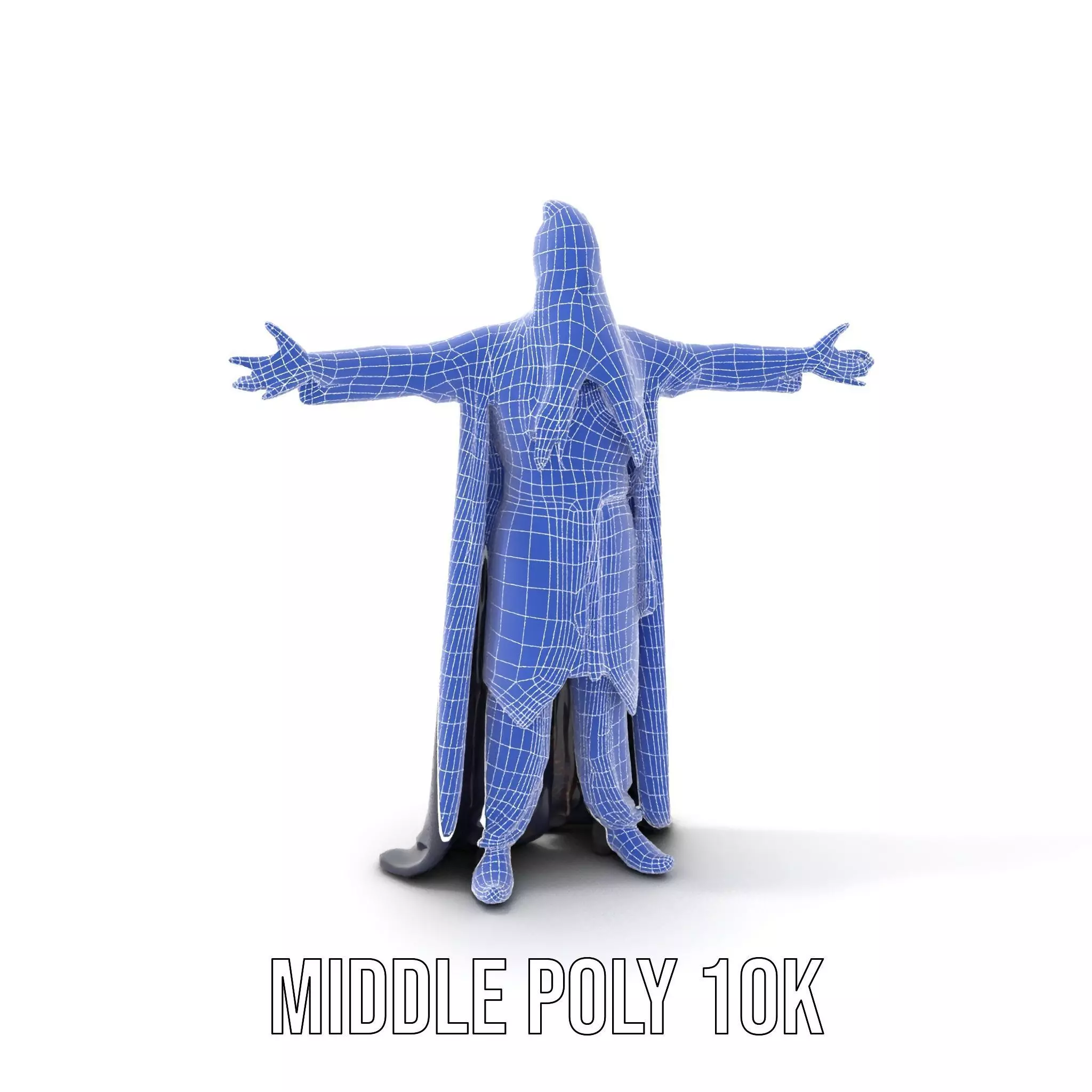 Wizard Sorcerer model pack Low-poly 3D model_6