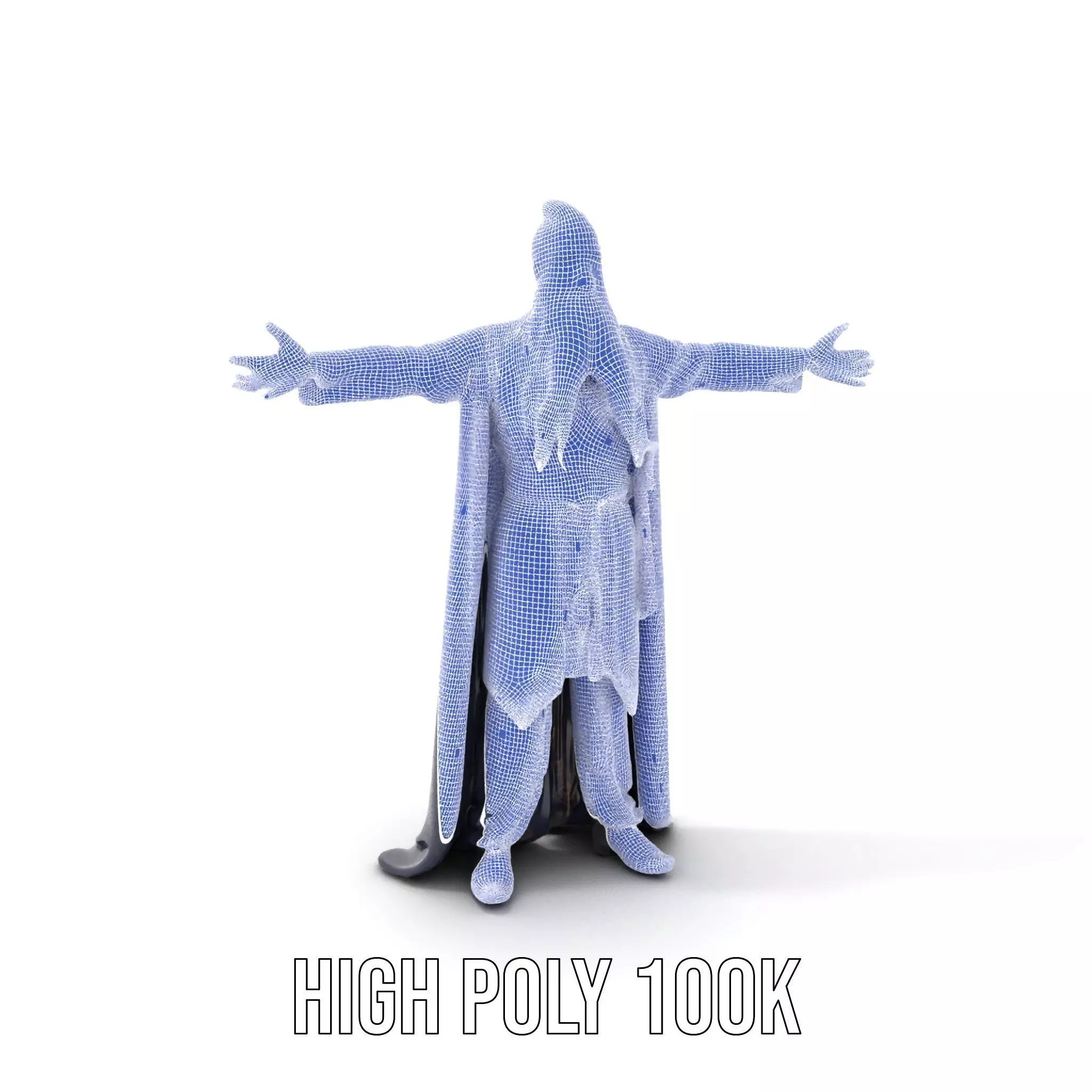 Wizard Sorcerer model pack Low-poly 3D model_5
