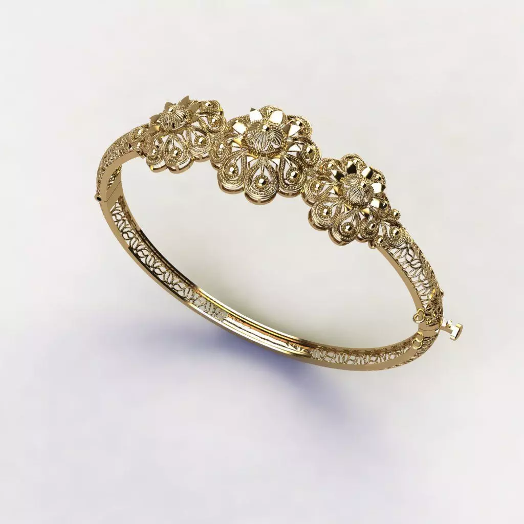 Bracelets 3D print model_0