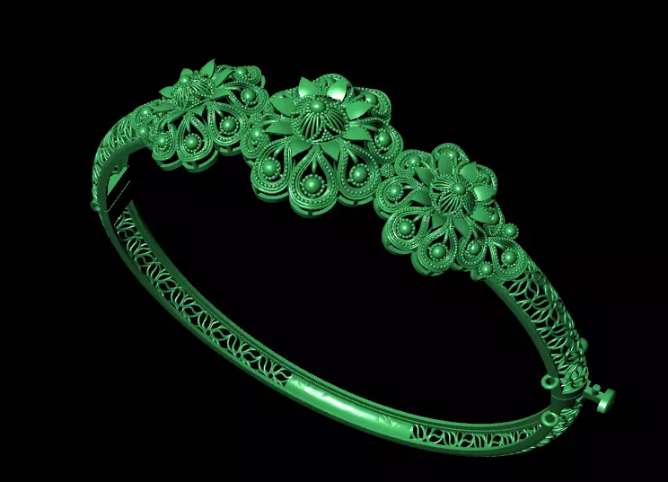 Bracelets 3D print model_2