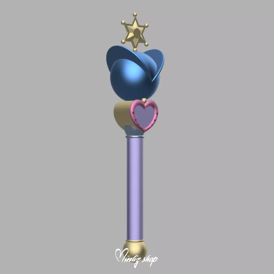 Sailor Moon Sailor Uranus Lip Rod 3D print model_3