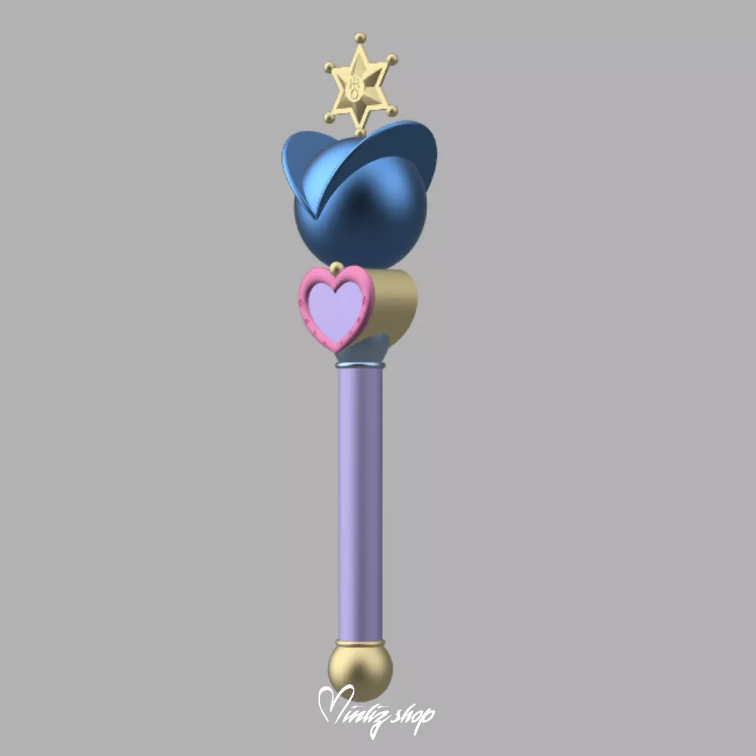 Sailor Moon Sailor Uranus Lip Rod 3D print model_2