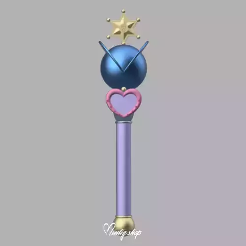 Sailor Moon Sailor Uranus Lip Rod 3D print model Sailor Moon Sailor Uranus Lip Rod 3D print model
