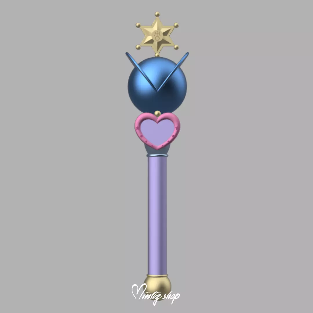 Sailor Moon Sailor Uranus Lip Rod 3D print model_0