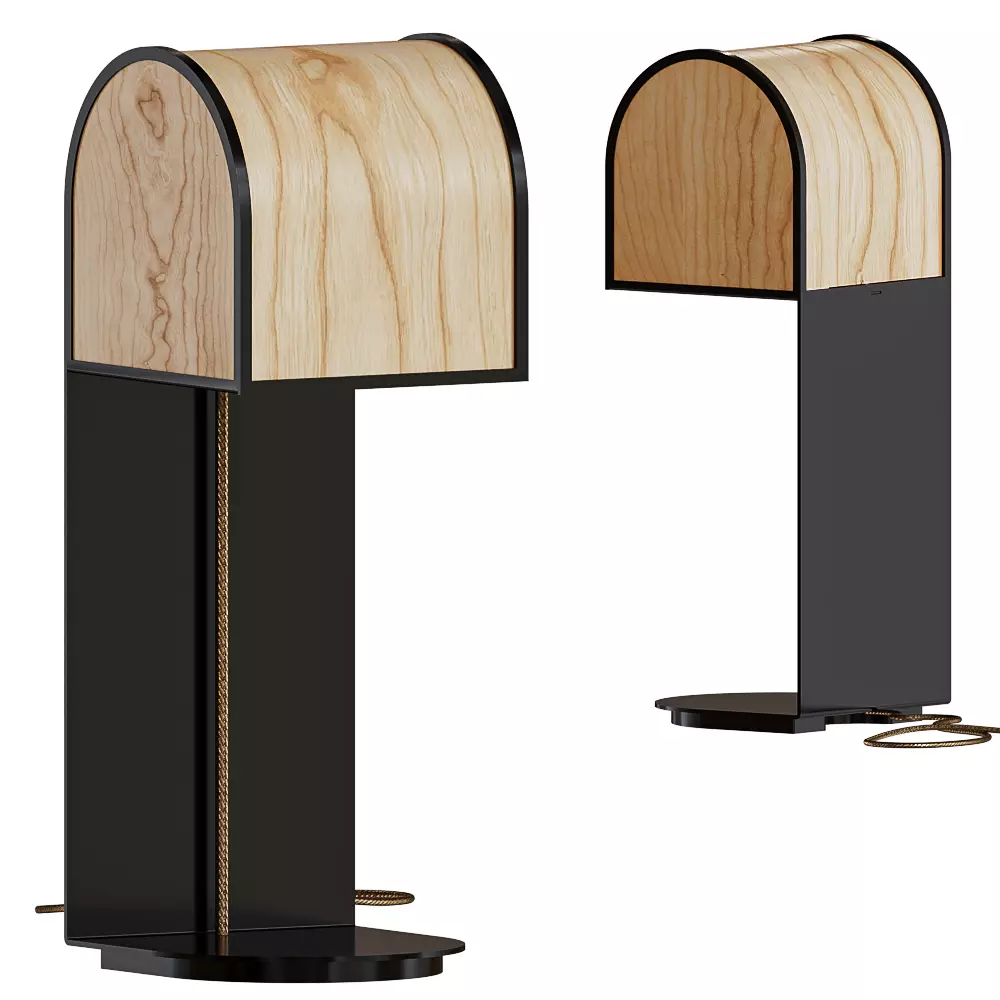 Osca Modern Table Lamp Low-poly 3D model
