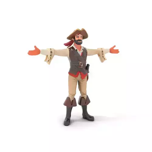 Charming Pirate model pack