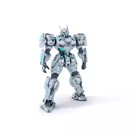 Azure Combat Mech model pack
