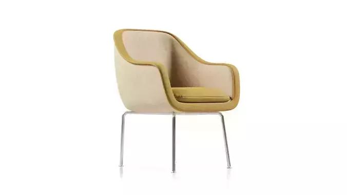 Bumper Side Chair 3D model