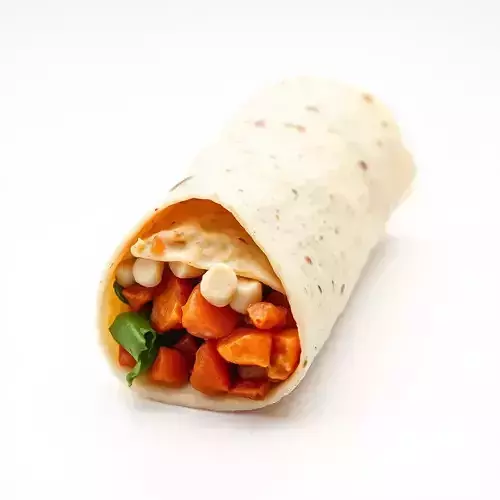 Fluffy Wrap Sandwich model pack Low-poly 3D model 2