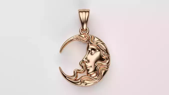 Moon pendant