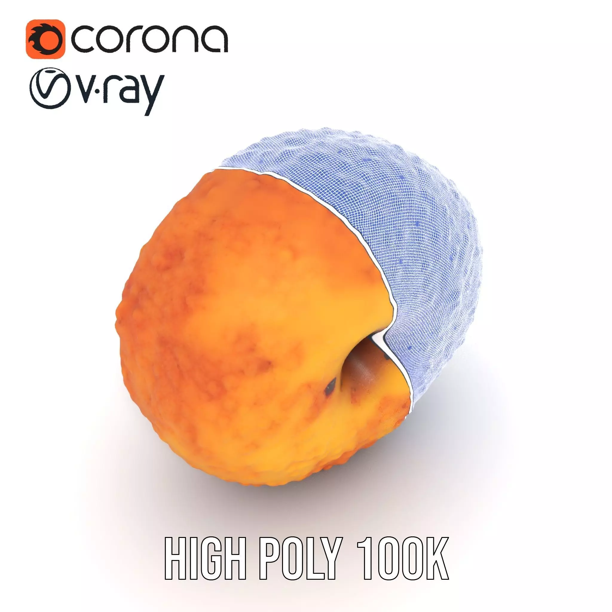 Crispy Golden Snack model pack Low-poly 3D model_28