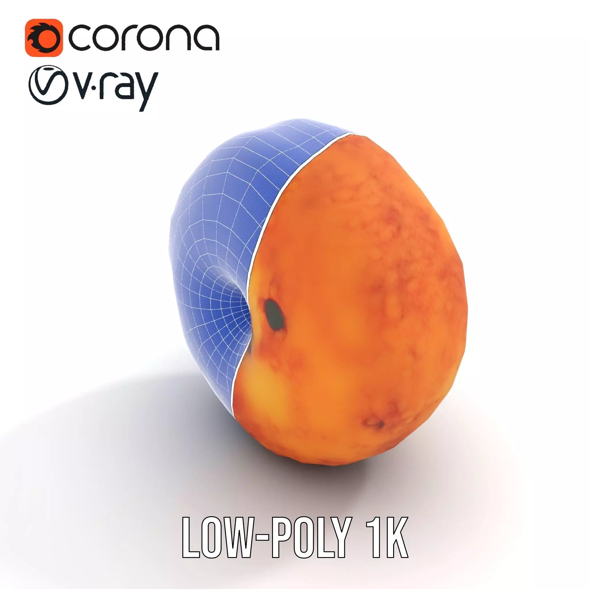 Crispy Golden Snack model pack Low-poly 3D model_17