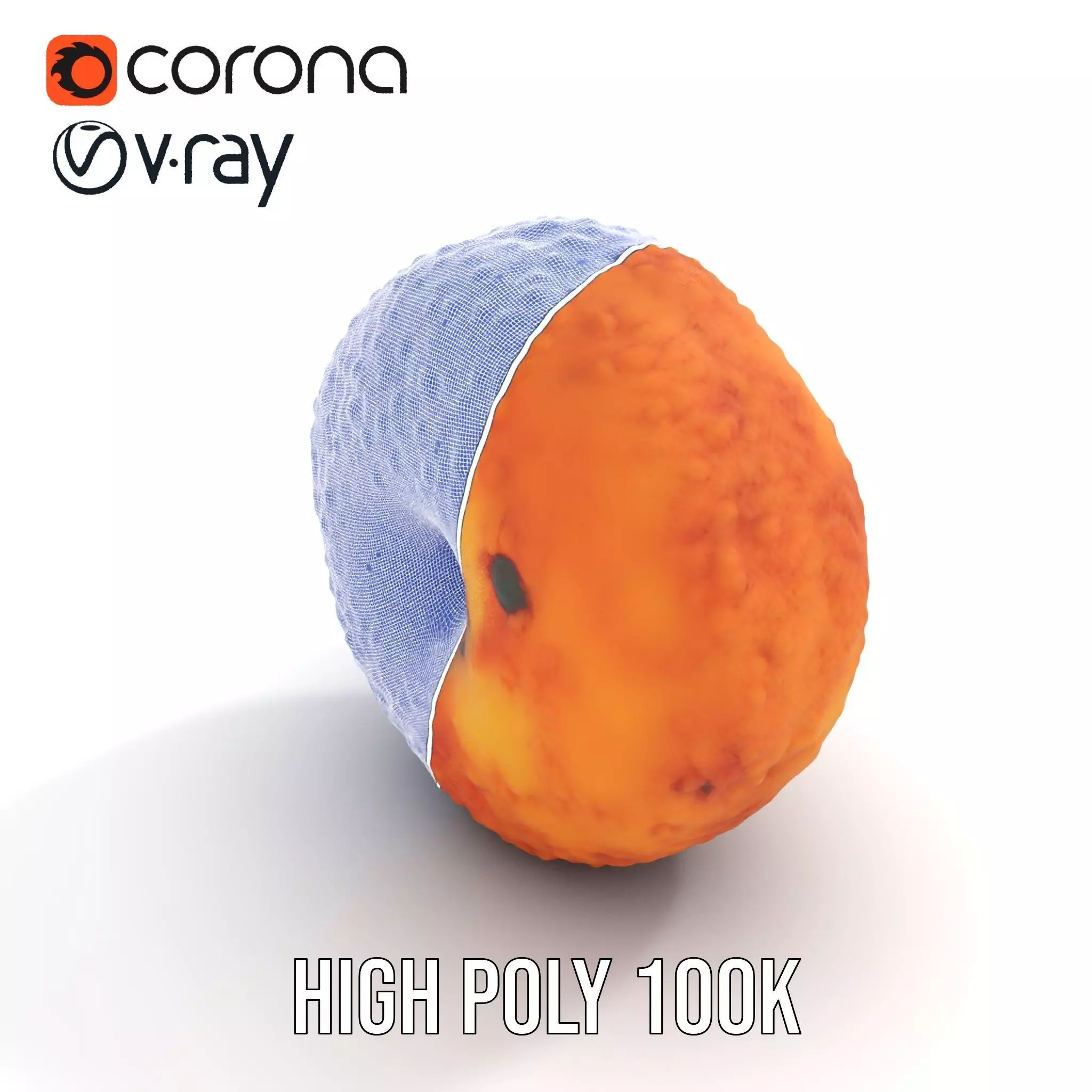 Crispy Golden Snack model pack Low-poly 3D model_23