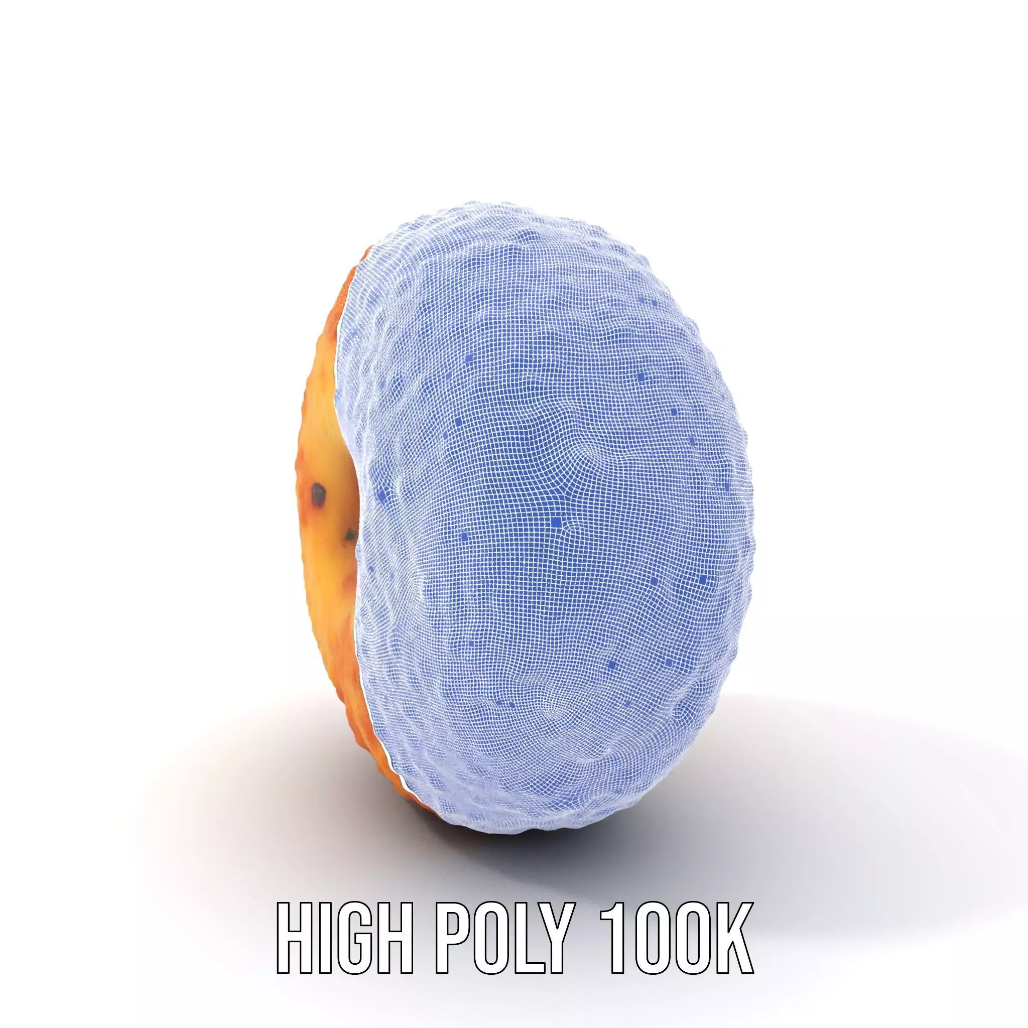 Crispy Golden Snack model pack Low-poly 3D model_4