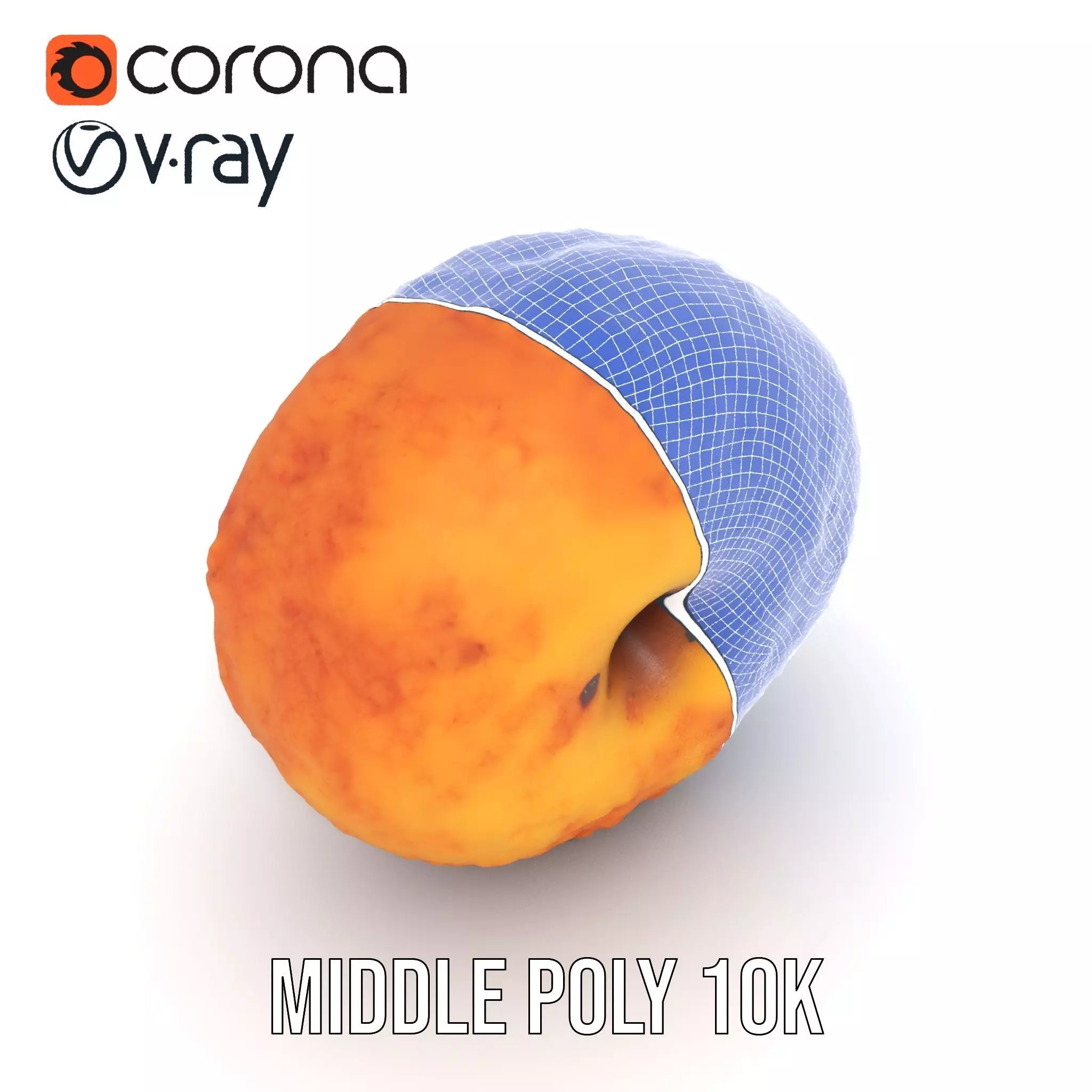 Crispy Golden Snack model pack Low-poly 3D model_29